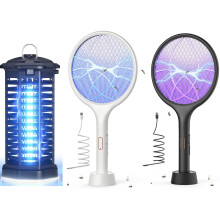 Electric Bug Zapper and 2Pack Electric Fly Swatter 4000V for Home Patio Office Courtyard