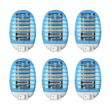 Indoor Bug Zappers, Flying Insect Trap Plugin, Mosquitoes Killer, Fly Traps for Indoors 6 Packs