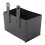 Battery Carrier Case Black Rustproof Sturdy 15
