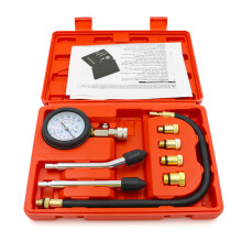 Cylinder LeakDown Tester and Engine Compression Pressure Gauges Test Set Engine Diagnostics Testing Tool