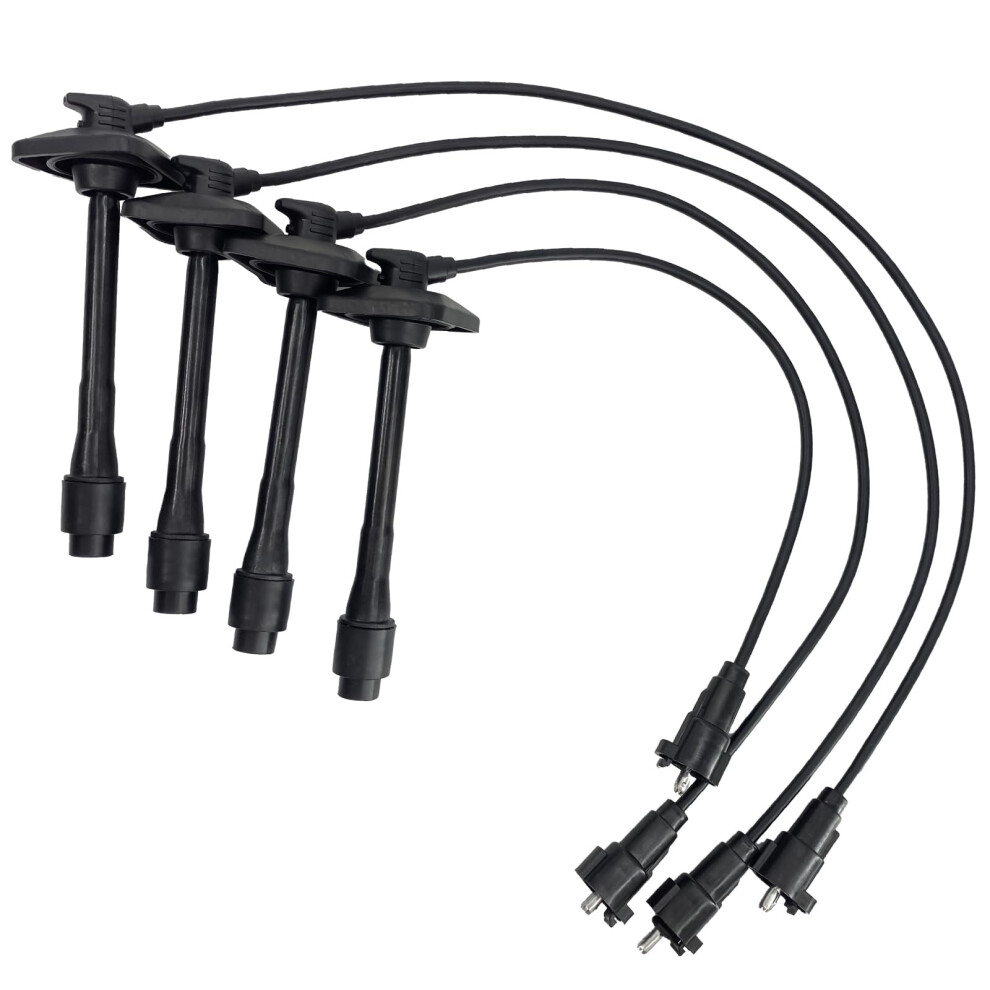 Ignition Spark Plug Wires Set Compatible With Toyota Camry 1997,19982001 For 19982000 Rav4 For 19992001 Solara L4 2.2L 9008091110 6714144 6493810807589