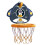 Kid's Basketball Hoop Set Height Adjustable Small 2