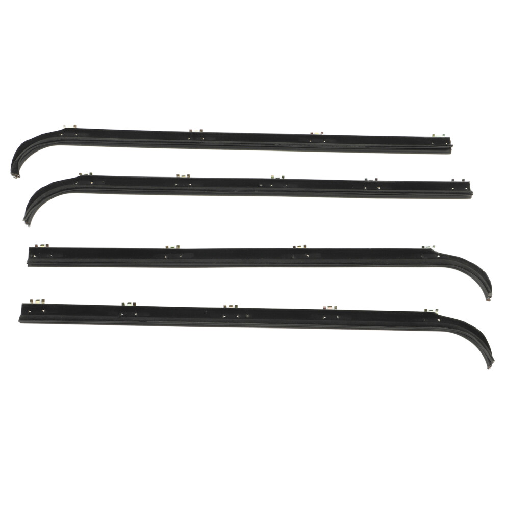 4Pcs Window Molding Sweep Felt Trim Seal 9121376834066