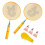 Children Badminton Rackets Iron Alloy Elastic 3