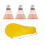 Children Badminton Rackets Iron Alloy Elastic 7