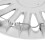4PCS 14in Wheel Hubcap Silver Sporty Protective 14
