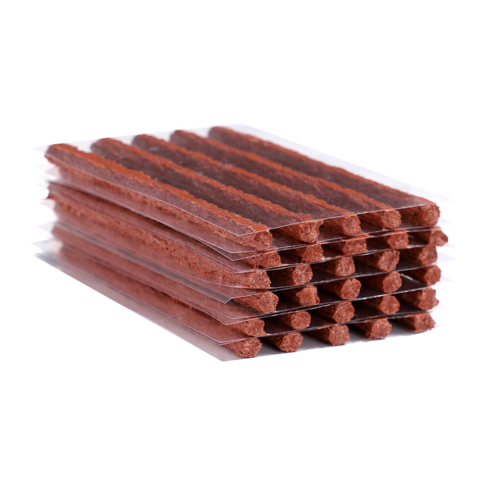 Car Tire Repair Kit 100Pcs Puncture Repair Strips And Sealant For Tubeless Tires 6493810808098