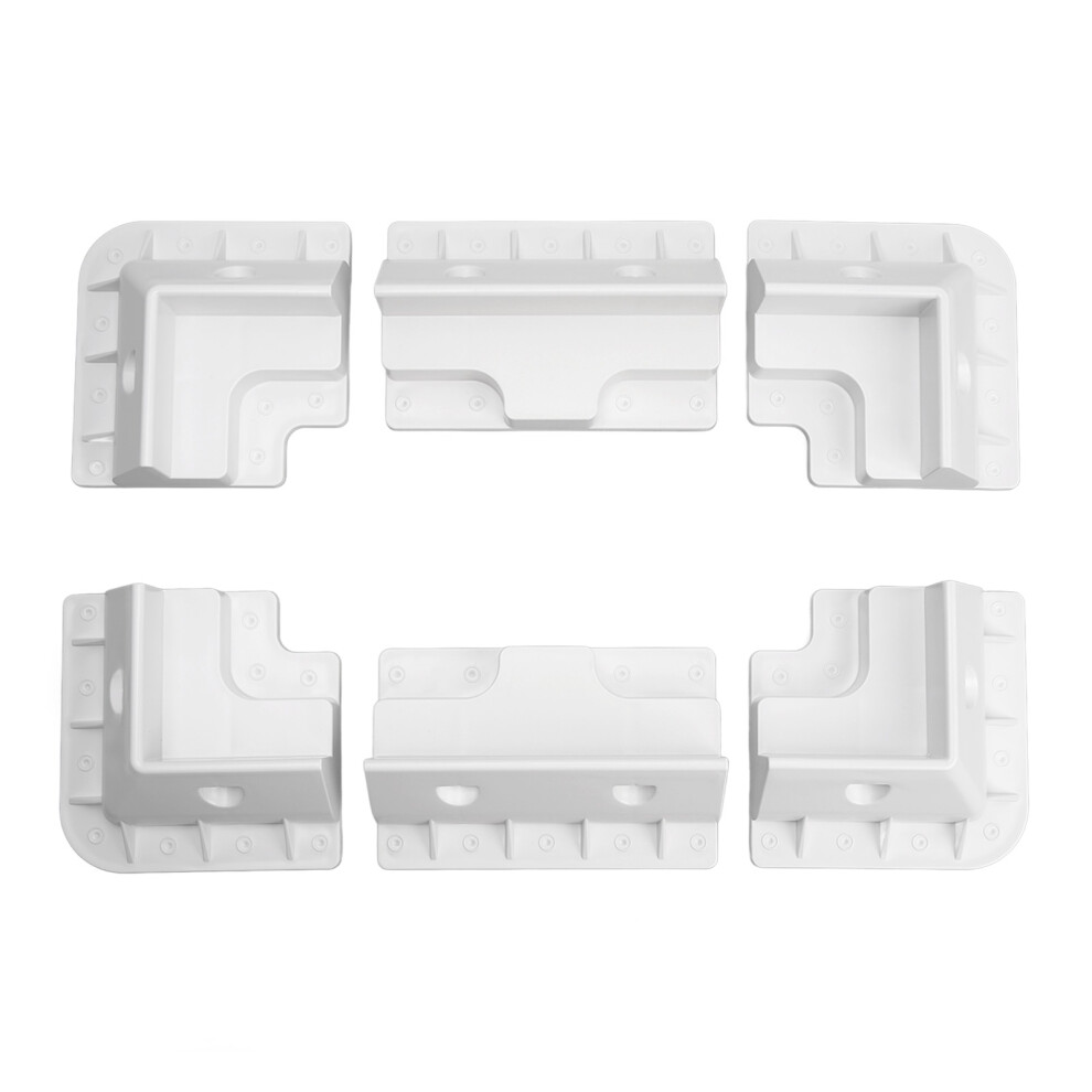 6Pcs Solar Panel Roof Corner Bracket Uv Resistant 9121376835414