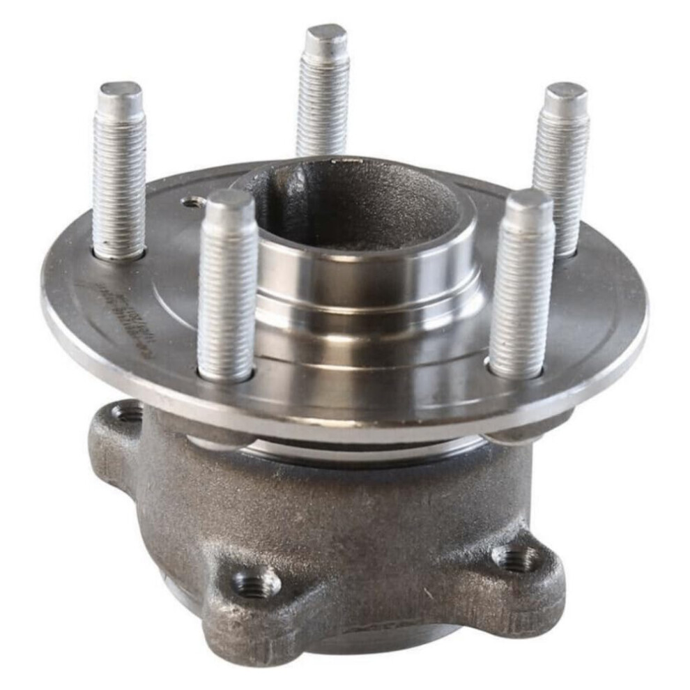 Wheel Hub And Bearing Assembly Right Passenger Left Driver Front Rear Side Polished Protected Steel With Abs Sensor 6493810872556