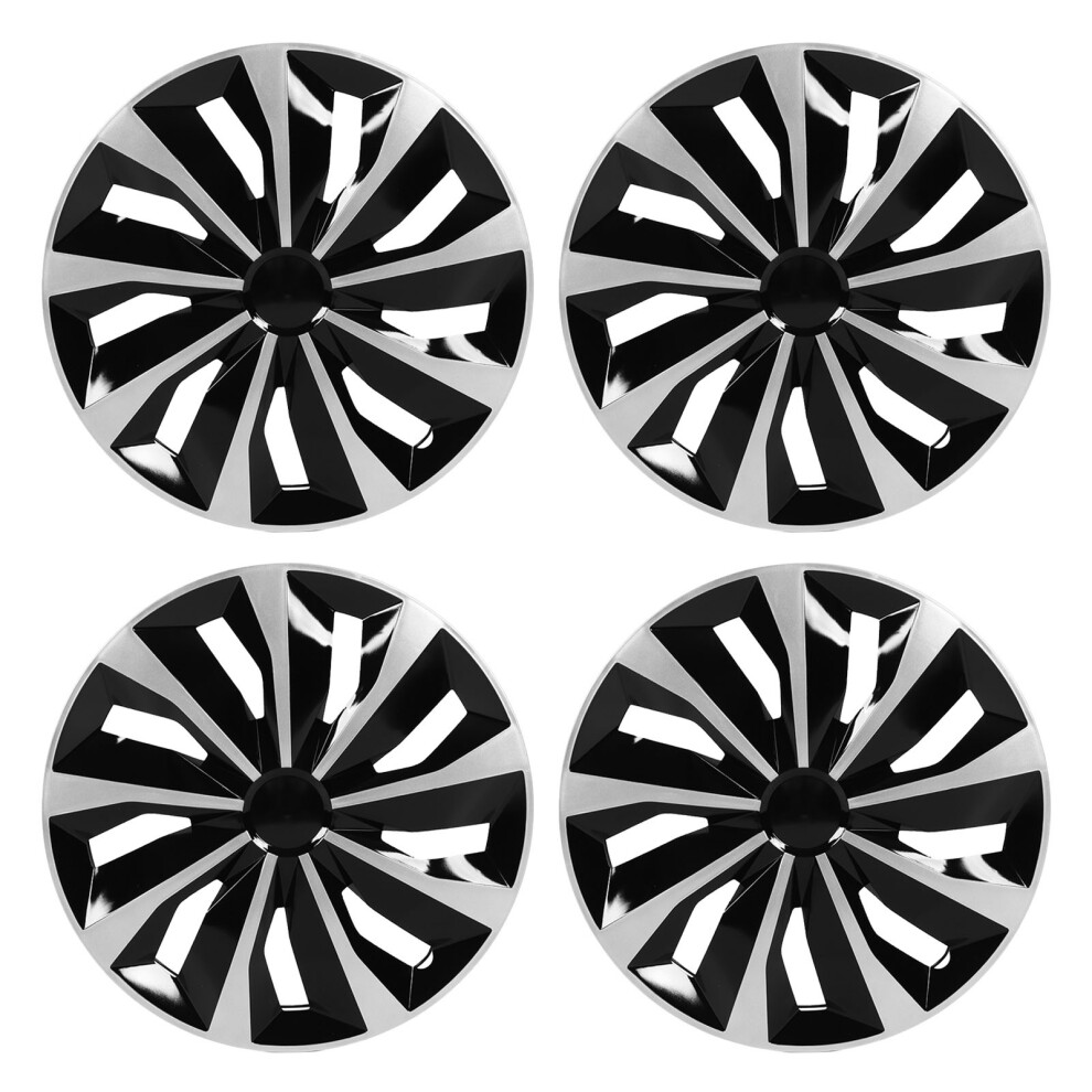 4 Pcs 17 Inch Wheel Hub Cap Silver Wheel Rim-image-OPC-PHZPHK6-NEW