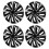 Hubcap Universal 14 Inch Hubcap Wheel Covers Set 3