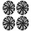 Hubcap Universal 14 Inch Hubcap Wheel Covers Set 7
