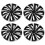 Hubcap Universal 14 Inch Hubcap Wheel Covers Set 2