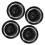 4PCS 14in Wheel Hubcap Sporty Cool Dustproof Wheel 7