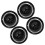 4PCS 14in Wheel Hubcap Sporty Cool Dustproof Wheel 9