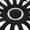 4 Pcs 15in Wheel Hub Cap Glossy Black Wheel Hub 15