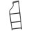 Tailgate Ladder Universal Adjustable Height Rear 6