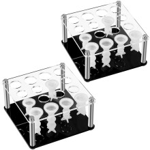 2 Pack Metal Chess Piece Holder for DIY Silicone Molds and Making Game Kit Set 6.5 x 6.5 x 3.2 Inches