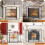 3 Panel Fireplace Screen Decorative Living Room Home Decor 48' W x 29' H 4