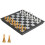 Mini Magnetic Small Folding Chess Set for Travel 7.5 Inches 1