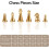 Mini Magnetic Small Folding Chess Set for Travel 7.5 Inches 5