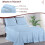 Set of Split King Sheet Set for Sleep Number Bed with Split Head Flex Sheets King 34 Inch Down (4 Pcs) 5