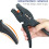 Automatic 2 in 1 Wire Stripper Tool for Wire Stripping & Cutting with Length Range 0.25-1 Inch 4