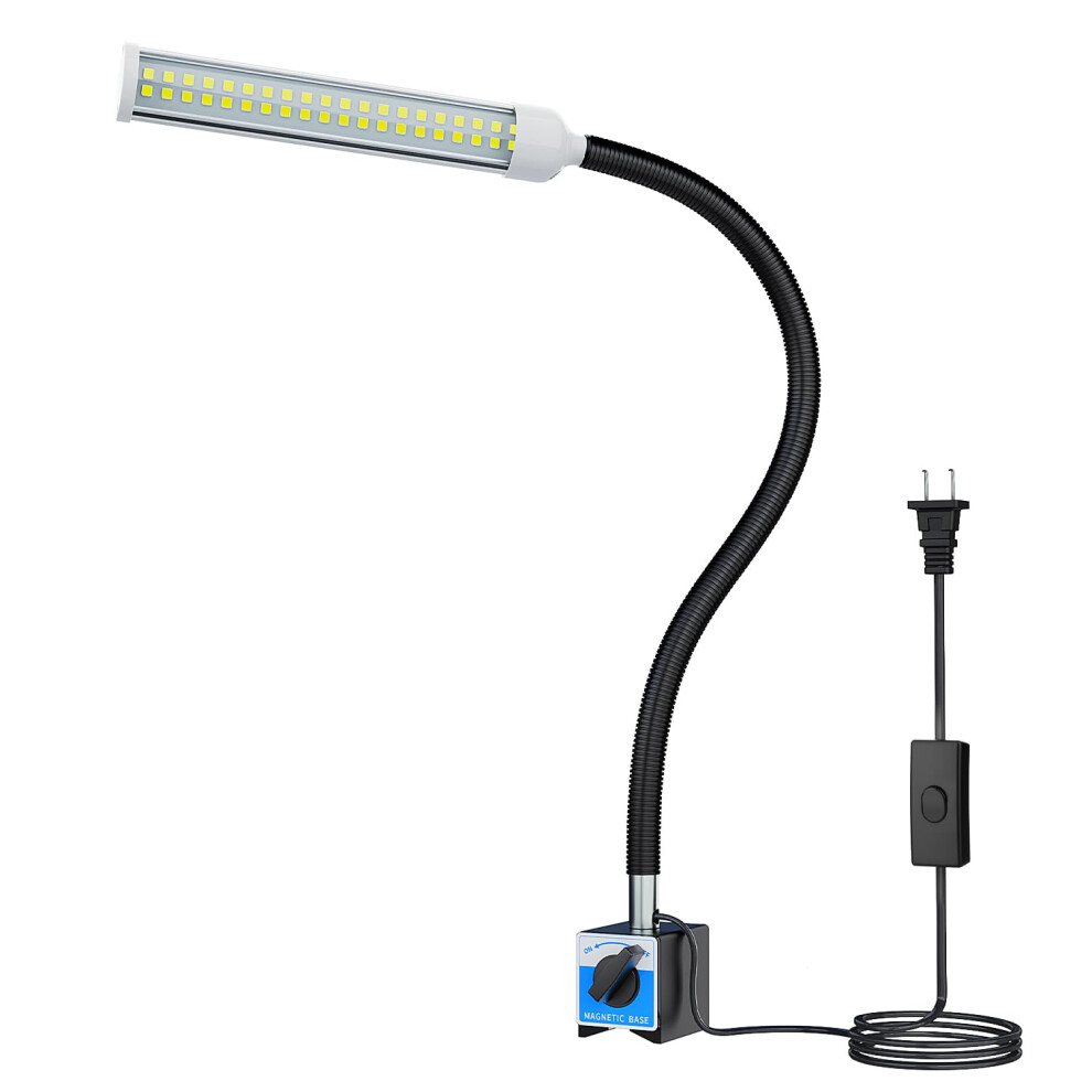 Led Magnetic Work Light High Brightness Flexible Gooseneck For Lathe Milling Drill Press Industrial Lighting 6493810940422