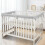 3 in 1 Crib Rail Covers Soft Breathable Anti-Collision Teething Edge Protector 1