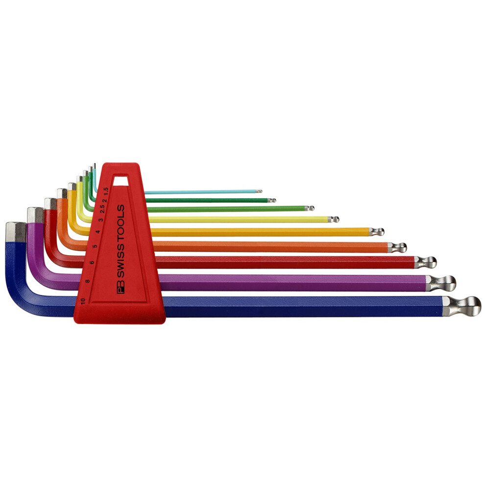 Ballend Hex Set Long Rainbow For Precision Tasks 6493810875649