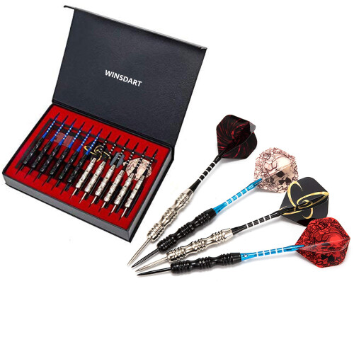 Professional darts set for dartboard and gift usage