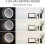 LED Wall Mounted Makeup Mirror Double Sided Swivel Extendable for Cosmetic Vanity 8' Matte Black 3