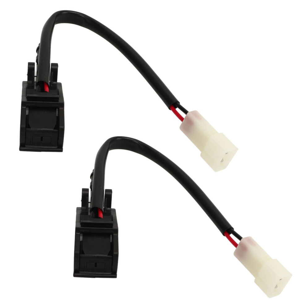 1Pair Front Windshield Washer Nozzle Heated 9121376838613