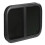 RV Sliding Window 700 X 500 mm Black Aluminum 6