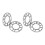 4Pcs Car Wheel Spacer Widen Refit Hub Gasket 5