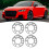 4Pcs Car Wheel Spacer Widen Refit Hub Gasket 12