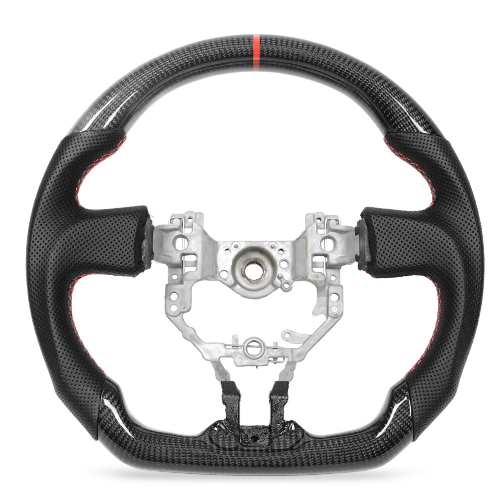 Carbon Fiber Steering Wheel Perforated Leather 9121376840326