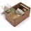 3 Set Natural Seagrass Handwoven Wicker Storage Baskets Household Organizer Large Rectangular 2