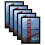 5 Pack Black Picture Frame for Wall Hanging Photo Frame 11x17 1