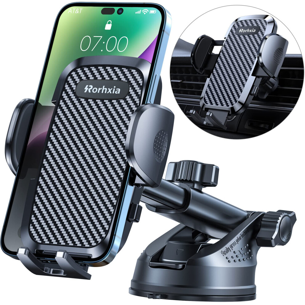 3-In-1 Most Stable And Flexible Phone Holders For Vent Dashboard Windshield 6493810813757