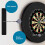 5 Pcs Dartboard Wall Protector Splicing Side Wall for Garden Pools Boards to Dartboard Surround Wall Backyard 3