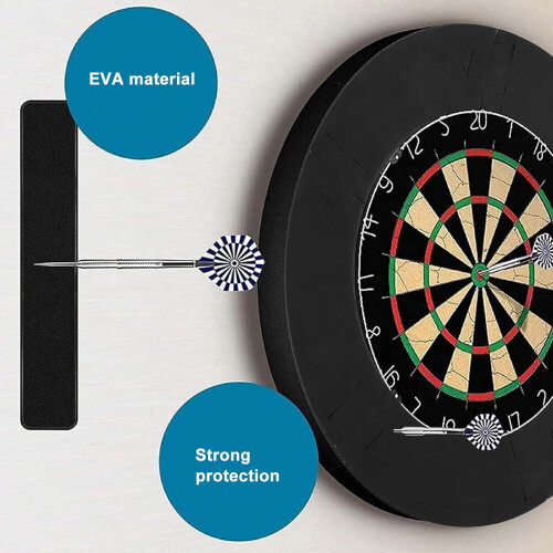 5 Pcs Dartboard Wall Protector Splicing Side Wall for Garden Pools Boards to Dartboard Surround Wall Backyard 2
