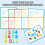 (Math Task Box Numbers TM1) Kids Math Learning Set - Colorful Numbered Cards with Math Signs, Counting & Writing Manipulatives for Youngsters, Includes Math Task Boxes 1