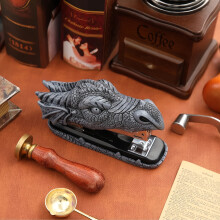 (dragon head stapler) Resin Dragon Head Stapler | Iron | Creative Office Stationery, Home Decor, Desktop Ornament, Desk Accessory | Aesthetic
