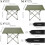 Folding Aluminum Foldable Camping Table for Outdoor Hiking Large Size 2