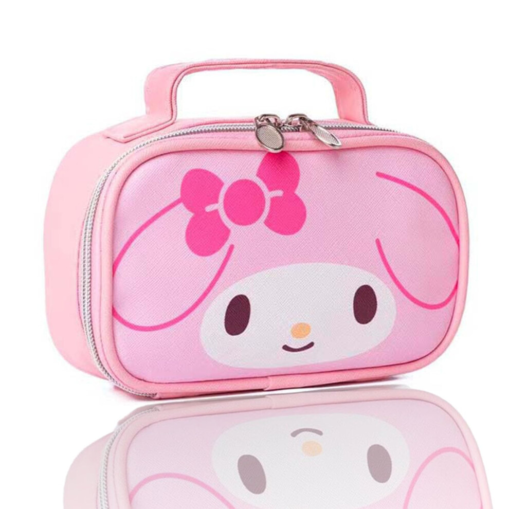 Kawaii Cute Cosmetic Bag for Travel Toiletry Makeup Melo Size Refï¼oBS
