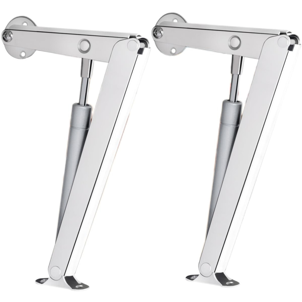 Soft Close Lid Support Hinges Gas Struts For Wooden Box Slow Lowering Pneumatic Lid Lifter 200N-60Lb 6493810814488