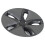 Wheel Hubcap Matte Black High Strength 104423199B 8