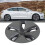 Wheel Hubcap Matte Black High Strength 104423199B 11