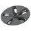 Wheel Hubcap Matte Black High Strength 104423199B 9